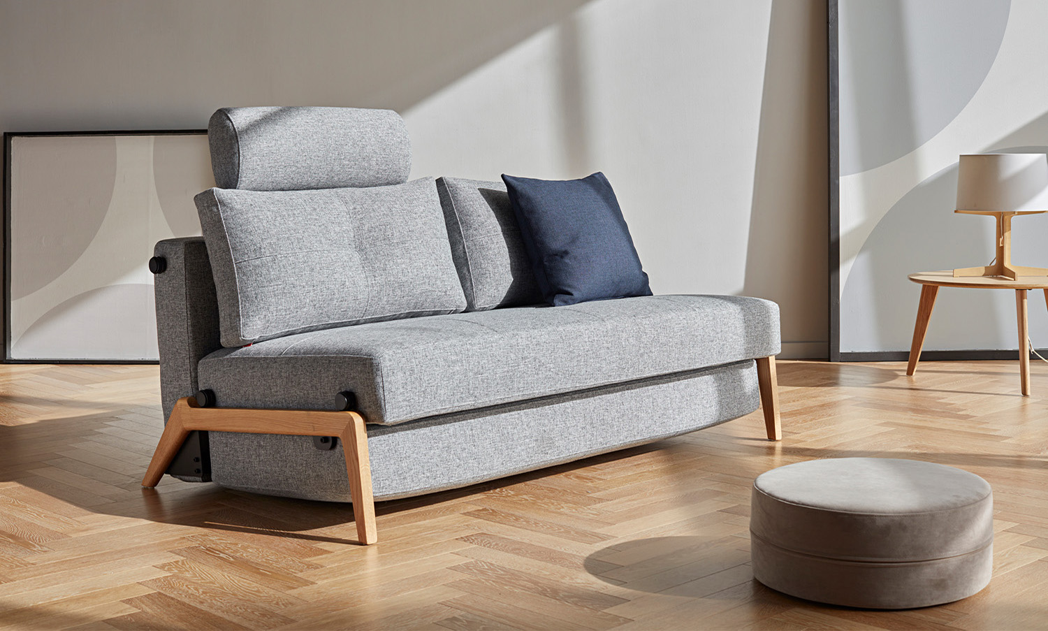 INNOVATION LIVING イノベーション・リビング CUBED 140 WOOD キューブド 140 ウッド ソファベッド