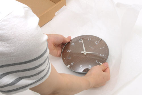 ギフトラッピングの包装例