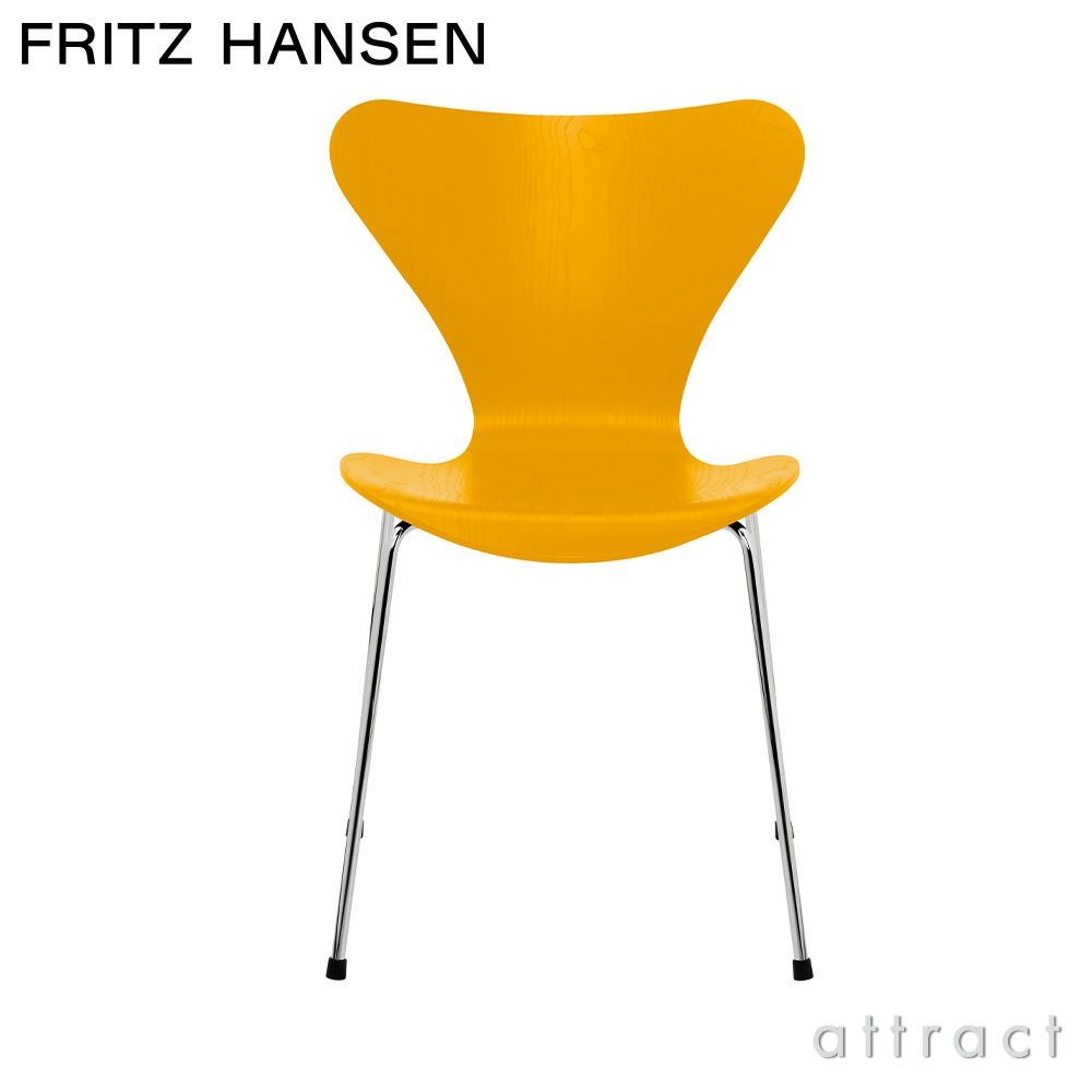 FRITZ HANSEN フリッツ・ハンセン SERIES 7 セブンチェア 3107 チェア カラードアッシュ カラー：16色 ベースカラー：7色 デザイン：アルネ・ヤコブセン