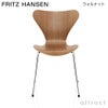 FRITZ HANSEN フリッツ・ハンセン SERIES 7 セブンチェア 3107 チェア ナチュラルウッド カラー：ウォルナット ベースカラー：クローム仕上げ デザイン：アルネ・ヤコブセン