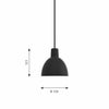 Louis Poulsen ルイスポールセン Toldbod 120 トルボー 120 カラー：ブラック デザイン：Louis Poulsen Lighting A/S