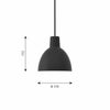Louis Poulsen ルイスポールセン Toldbod 170 トルボー 170 ペンダントライト Φ170mm カラー：ブラック デザイン：Louis Poulsen Lighting A/S