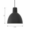 Louis Poulsen ルイスポールセン Toldbod 400 トルボー 400 ペンダントライト Φ400mm カラー：ブラック デザイン：Louis Poulsen Lighting A/S