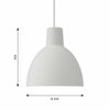 Louis Poulsen ルイスポールセン Toldbod 400 トルボー 400 ペンダントライト Φ400mm カラー：ホワイト デザイン：Louis Poulsen Lighting A/S