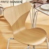 FRITZ HANSEN フリッツ・ハンセン SERIES 7 JUNIOR セブンチェア ジュニア 3177 チェア カラードアッシュ カラー：エバーグリーン ベースカラー：ブラウンブロンズ粉体塗装 デザイン：アルネ・ヤコブセン