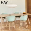 HAY ヘイ About A Chair アバウト ア チェア AAC 22 ver 2.0 アームチェア カラー：16色 ベース：オーク（ウォーターラッカー 水性塗装） デザイン：ヒー・ウェリング