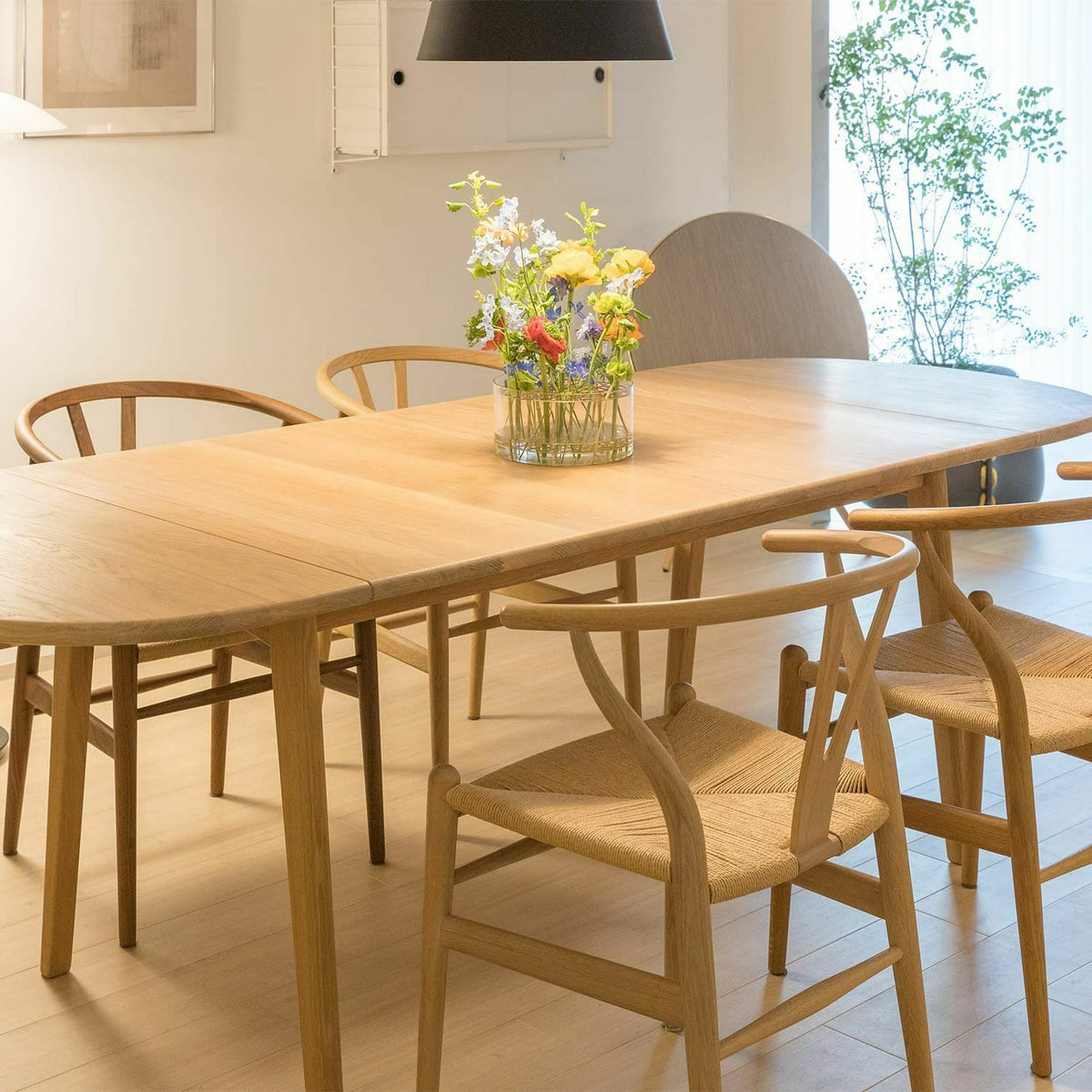 CH24 Yチェア （ワイチェア） ビーチ （クリアラッカー） 座：ブラックペーパーコード Carl Hansen & Son カール・ハンセン＆サン デザイン：ハンス・J・ウェグナー