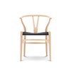 CH24 Yチェア （ワイチェア） ビーチ （ソープフィニッシュ）ブラックペーパーコード Carl Hansen & Son カール・ハンセン＆サン デザイン：ハンス・J・ウェグナー