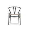 Carl Hansen & Son カール・ハンセン＆サン CH24 SOFT CHS COLOR Yチェア ソフト ビーチ （マット仕上げ） ソフトカラー：アンスラサイトグレー 座：ナチュラルペーパーコード デザイン：ハンス・J・ウェグナー