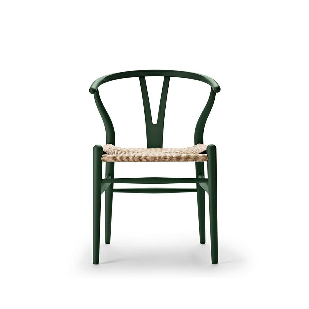 Carl Hansen & Son カール・ハンセン＆サン CH24 SOFT CHS COLOR Yチェア ソフト ビーチ （マット仕上げ） ソフトカラー：グリーン 座：ナチュラルペーパーコード デザイン：ハンス・J・ウェグナー