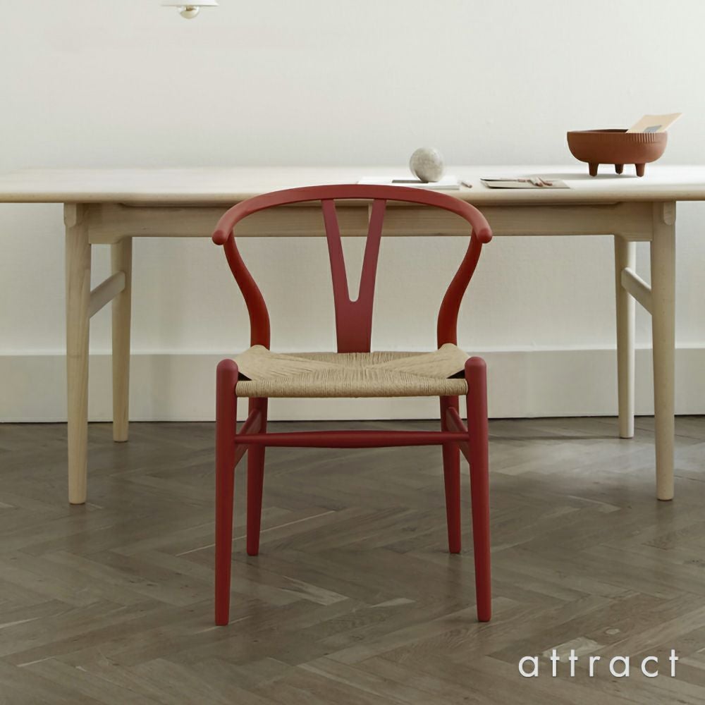 Carl Hansen & Son カール・ハンセン＆サン CH24 SOFT CHS COLOR Yチェア ソフト ビーチ （マット仕上げ） ソフトカラー：ナチュラルホワイト 座：ナチュラルペーパーコード デザイン：ハンス・J・ウェグナー