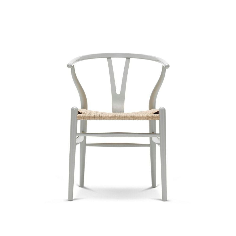 Carl Hansen & Son カール・ハンセン＆サン CH24 SOFT CHS COLOR Yチェア ソフト ビーチ （マット仕上げ） ソフトカラー：シルバーグレー 座：ナチュラルペーパーコード デザイン：ハンス・J・ウェグナー