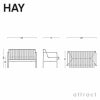 HAY ヘイ Palissade パリサード Dining Bench Armrest ダイニング ベンチ アームレスト カラー：6色 デザイン：ロナン＆エルワン・ブルレック