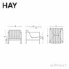 HAY ヘイ Palissade パリサード Lounge Chair Low ラウンジチェア ロー カラー：6色 デザイン：ロナン＆エルワン・ブルレック