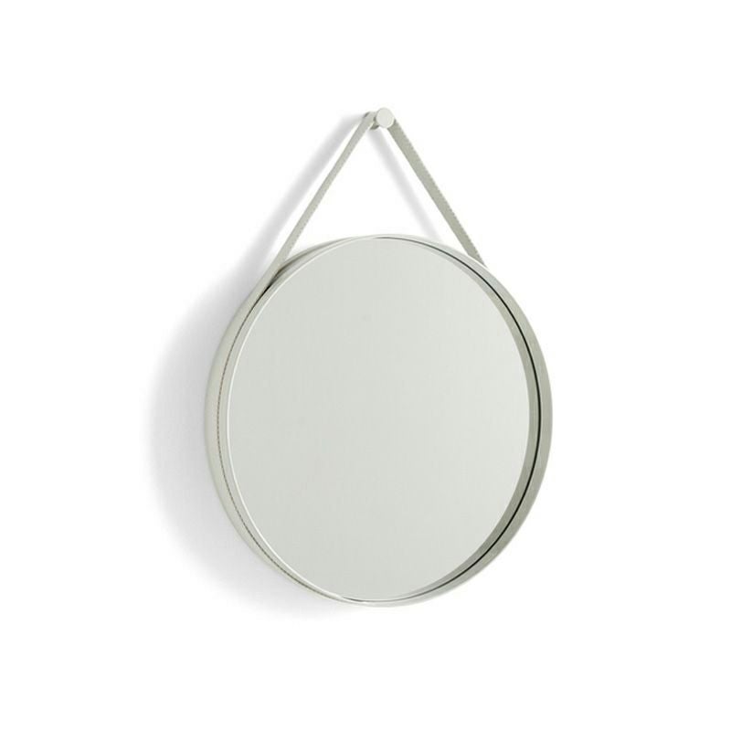HAY ヘイ Strap Mirror No.2 ストラップミラー 50cm ウォールミラー 鏡 壁掛け鏡 丸型 ラウンドミラー カラー：4色 デザイン：HAY