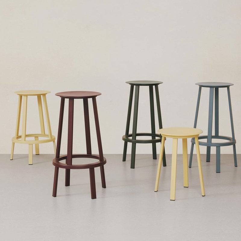 HAY ヘイ REVOLVER BAR STOOL リボルバー バースツール LOW ロータイプ 65cm カウンター チェア デザイン：レオン・ランスマイヤー
