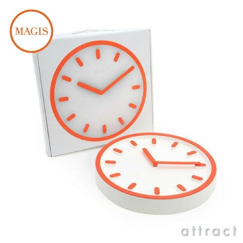 MAGIS マジス TEMPO テンポ ウォールクロック Φ30cm AC510 カラー：3色 デザイン：深澤 直人