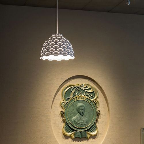 Louis Poulsen ルイスポールセン LC Shutters LC シャッターズ ペンダントライト Φ440mm カラー：ホワイト デザイン：ルイーズ・キャンベル