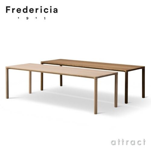 Fredericia フレデリシア Piloti Table ピロッティ コーヒーテーブル 6715 オーク W120×D39cm デザイン：ヒューゴ・パッソス