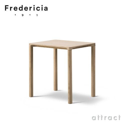 Fredericia フレデリシア Piloti Table ピロッティ コーヒーテーブル 6700 オーク W39×D31cm デザイン：ヒューゴ・パッソス