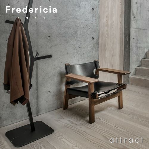 Fredericia フレデリシア The Spanish Chair スパニッシュ チェア イージーチェア 2226 スモークドオーク オイル仕上げ ブラックレザー デザイン：ボーエ・モーエンセン