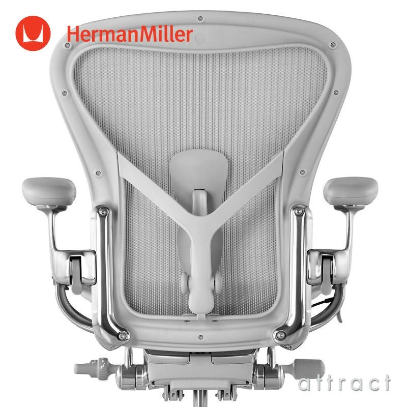 Herman Miller ハーマンミラー Aeron Chair アーロンチェア リマスタード Bサイズ ミディアム ミネラル ポスチャーフィット フル装備 （カーペット用キャスター） デザイン：ビル・スタンフ ＆ ドン・チャドウィック