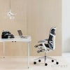 Herman Miller ハーマンミラー Mirra 2 Chair ミラ 2 チェア グラファイト バタフライ サスペンション＆ラティテュードファブリック（ブラック） アジャスタブルアーム （カーペット用キャスター） デザイン：Studio 7.5