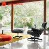 Herman Miller ハーマンミラー Eames Lounge Chair & Ottoman イームズ ラウンジチェア ＆ オットマン カラー：ウォールナット × ブラックレザー デザイン：チャールズ＆レイ・イームズ