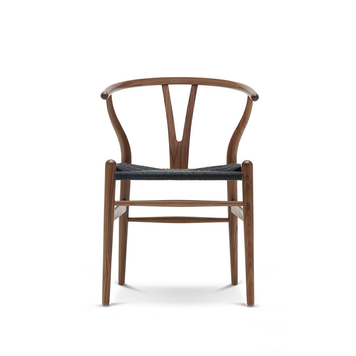 CH24 Yチェア （ワイチェア） ウォールナット （オイルフィニッシュ） ブラックペーパーコード Carl Hansen & Son カール・ハンセン＆サン デザイン：ハンス・J・ウェグナー