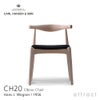 Carl Hansen & Son カール・ハンセン＆サン CH20 エルボーチェア ビーチ （ソープフィニッシュ） 張座：ファブリック グループ 1 Remix 2・Canvas 2
