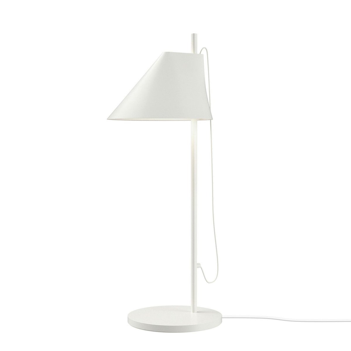 Louis Poulsen ルイスポールセン Yuh Table ユー テーブルランプ 可動式シェード スタンドライト カラー：ホワイト 組込LED電球 デザイン：GamFratesi ガムフラテーシ