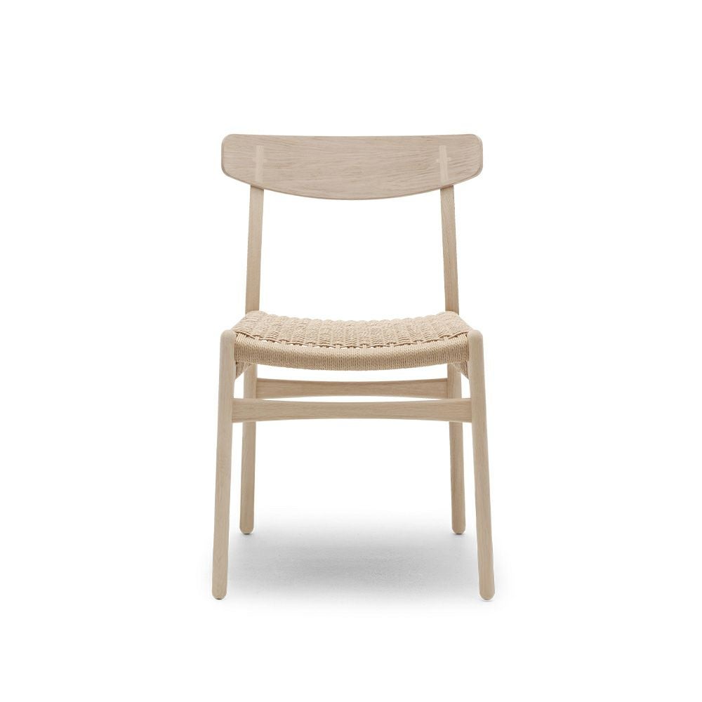 Carl Hansen & Son カール・ハンセン＆サン CH23 アームレスチェア オーク （ソープフィニッシュ） オークキャップ デザイン：ハンス・J・ウェグナー