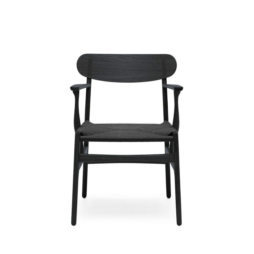 Carl Hansen & Son カール・ハンセン＆サン CH26 アームチェア オーク （ブラック塗装） ブラックペーパーコード