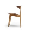 Carl Hansen & Son カール・ハンセン＆サン CH33T チェア ウォールナット×オーク ミックス （オイルフィニッシュ） 板座