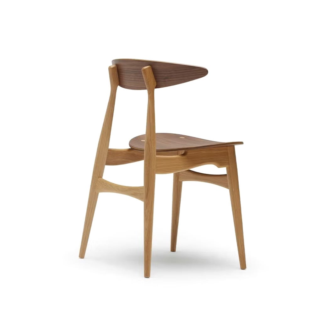 Carl Hansen & Son カール・ハンセン＆サン CH33T チェア ウォールナット×オーク ミックス （オイルフィニッシュ） 板座