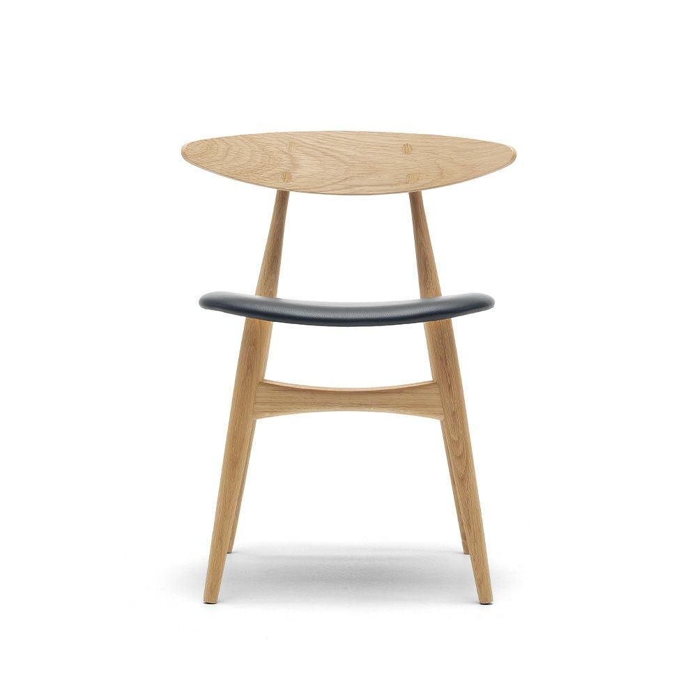 Carl Hansen & Son カール・ハンセン＆サン CH33P チェア オーク （ホワイトオイルフィニッシュ） 張座：レザー Thor
