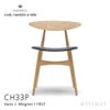 Carl Hansen & Son カール・ハンセン＆サン CH33P チェア オーク （ホワイトオイルフィニッシュ） 張座：レザー Thor