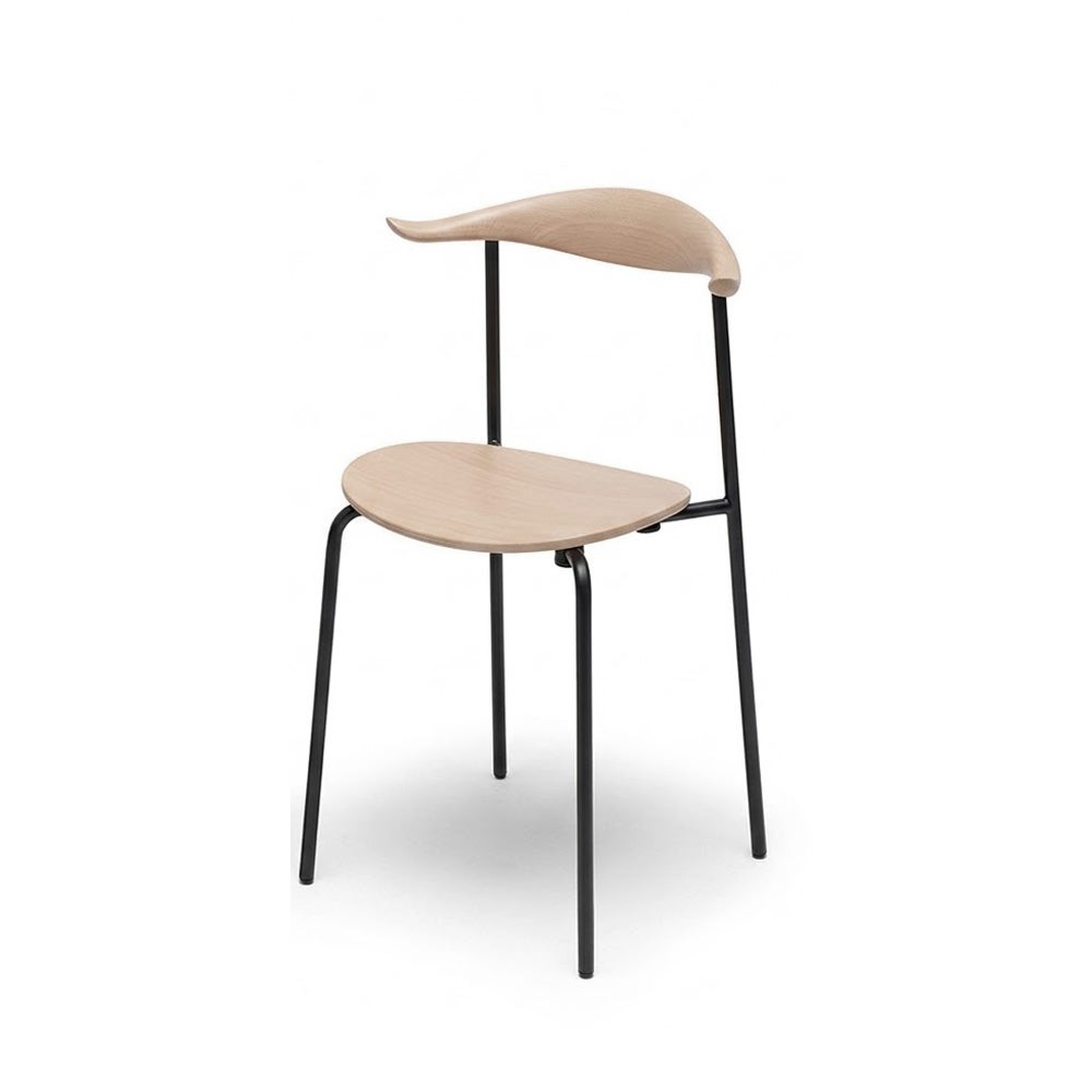 Carl Hansen & Son カール・ハンセン＆サン CH88T ビーチ （ソープフィニッシュ） ブラックフレーム　デザイン：ハンス・J・ウェグナー