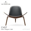 Carl Hansen & Son カール・ハンセン＆サン CH07 シェルチェア イージーチェア　ウォルナット （オイルフィニッシュ） 張座：レザー Thor