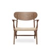 Carl Hansen & Son カール・ハンセン＆サン CH22 ラウンジチェア ウォルナット（オイルフィニッシュ） ウォルナットキャップ