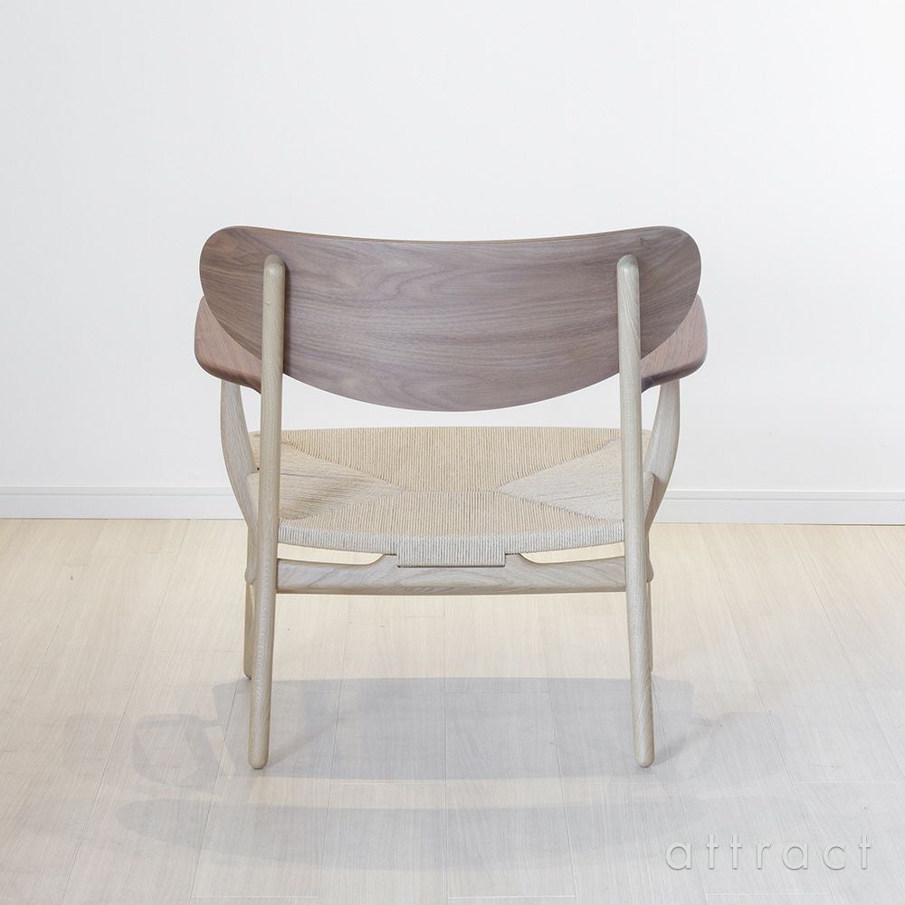 Carl Hansen & Son カール・ハンセン＆サン CH22 ラウンジチェア ミックス　ウォルナット×オーク（オイルフィニッシュ）