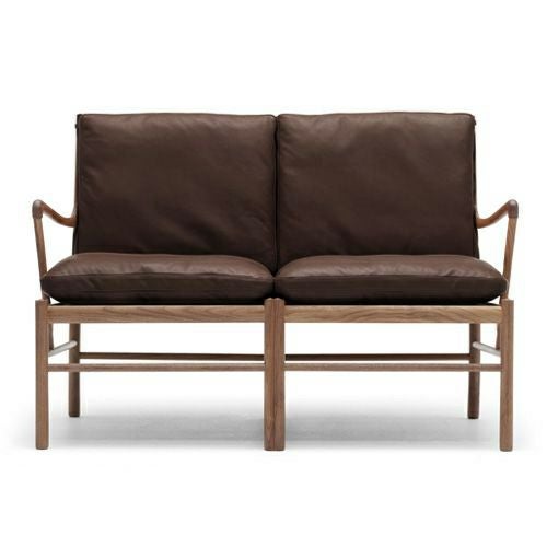 Carl Hansen & Son カール・ハンセン＆サン OW149-2 コロニアルソファ　2シーター ウォルナット （オイルフィニッシュ） 張座：レザー Thor デザイン：オーレ・ヴァンシャー