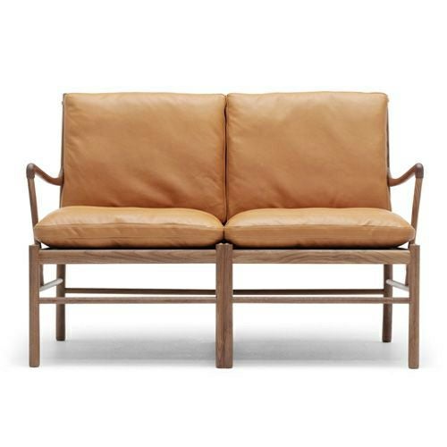 Carl Hansen & Son カール・ハンセン＆サン OW149-2 コロニアルソファ　2シーター ウォルナット （オイルフィニッシュ） 張座：レザー Thor デザイン：オーレ・ヴァンシャー