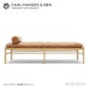 Carl Hansen & Son カール・ハンセン＆サン OW150 コロニアル デイベッド　オーク（オイルフィニッシュ） 張座：レザー Thor デザイン：オーレ・ヴァンシャー ※ネックピロー別売