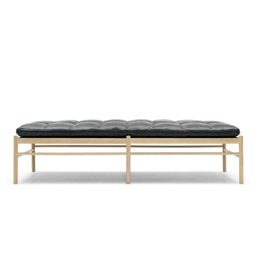 Carl Hansen & Son カール・ハンセン＆サン OW150 コロニアル デイベッド　オーク（ソープフィニッシュ） 張座：レザー Thor デザイン：オーレ・ヴァンシャー ※ネックピロー別売