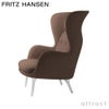 FRITZ HANSEN フリッツ・ハンセン RO ロオチェア JH1 ラウンジチェア Christianshavn クリスチャンハウン カラー：26色 サテン仕上げアルミベース デザイン：ハイメ・アジョン 