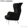 FRITZ HANSEN フリッツ・ハンセン RO ロオチェア JH1 ラウンジチェア Christianshavn クリスチャンハウン カラー：26色 サテン仕上げアルミベース デザイン：ハイメ・アジョン 