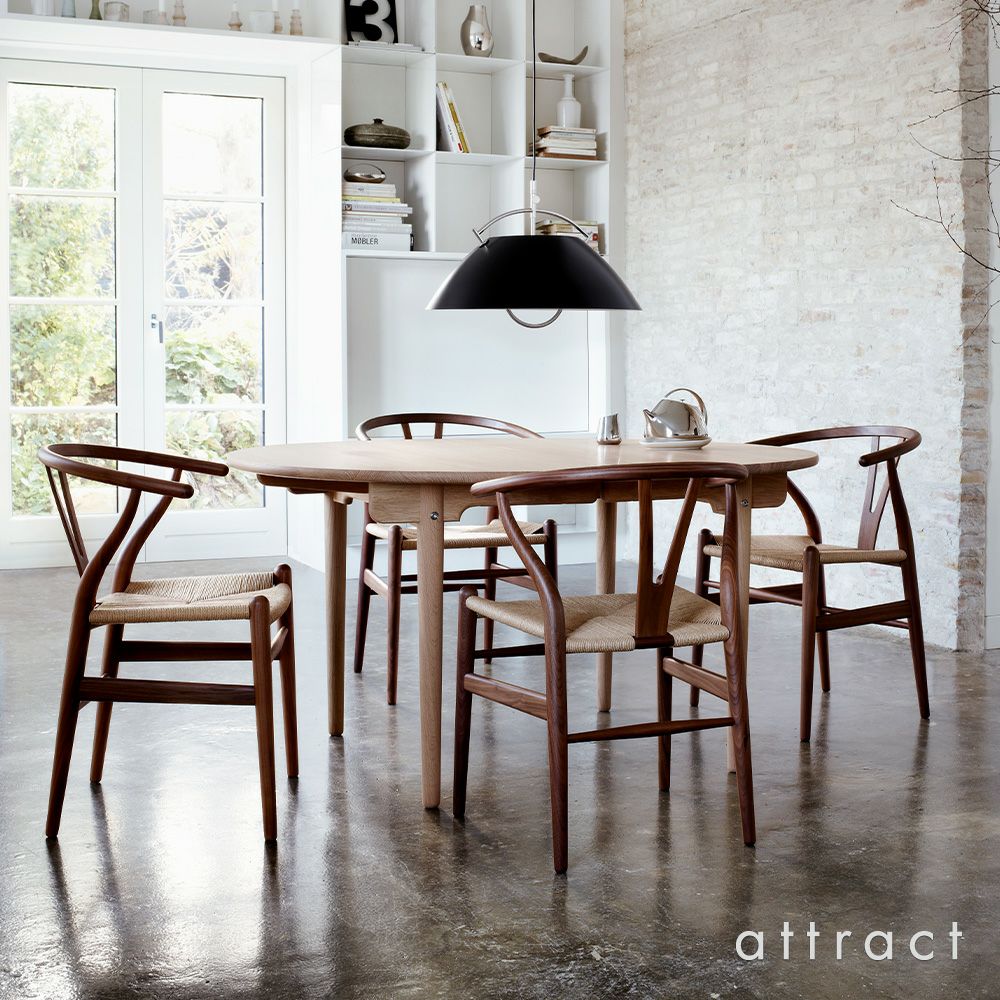 Carl Hansen & Son カール・ハンセン＆サン CH337 伸長式 ダイニングテーブル W140~200cm オーク デザイン：ハンス・J・ウェグナー