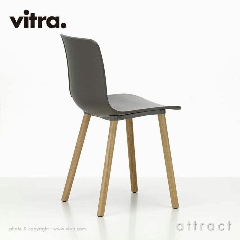 Vitra ヴィトラ HAL ハル RE Wood ウッド ウッドベース 4本脚 ベース：2種類 カラー：8色 デザイン：ジャスパー・モリソン