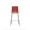 Vitra ヴィトラ HAL ハル RE Stool スツール ミディアム SH64.5cm スチールベース 4本脚 クローム仕上げ カラー：8色 デザイン：ジャスパー・モリソン